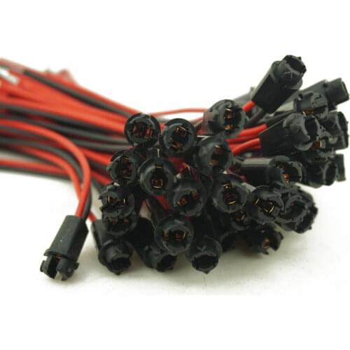 T5 Dashboard Gauge LED Light Lamp Bulb Fog lights Socket Holder for Auto Car