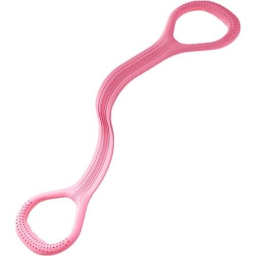 TPE 8 Word Fitness Yoga Resistance Rubber Bands Elastic Band Fitness Equipment Expander Workout Gym Exercise Train -40