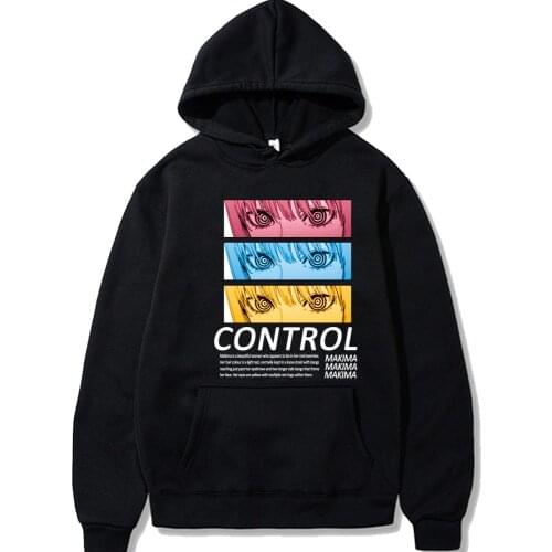 Japanese Anime Chainsaw Man Clothes Streetwear Sweatshrits Harajuku Pullover Cosplay Sweatshirt Hot Power Eyes Graphic Hoodies