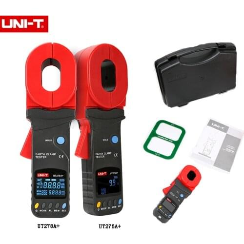 UNI-T UT276A+/UT278A+ High Precision Digital Display Clamp Ground Resistance Tester