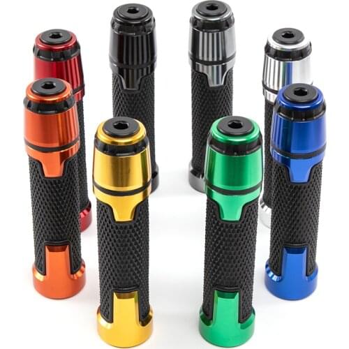 Universal 7/8'' 22MM Motorcycle CNC handle bar grips Motorbike handlebar grips for honda yamaha suzuki