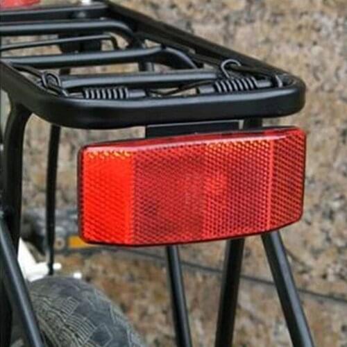 Cycling Light Mountain Bike Rear Shelf Lamp Holder Hanger Reflector Two Holes Warning Rear Taillight Cycling Supplies Accessorie
