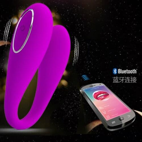 Pretty Love 12 Speeds Bluetooth Women Sexy Vibrator Wireless Clitori Stimulator G Spot Strapon Vibrators for Woman Sex Toys Shop
