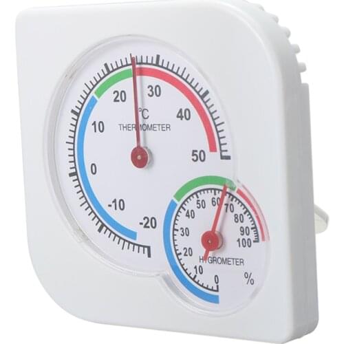 High Quality Hygrometer Thermometer For Office Restaurant Hotel Lobby Temperature Humidity Monitor Gauge