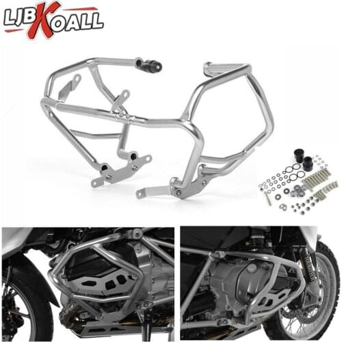 Stainless Steel Engine Highway Guard Lower Crash Bar Fuel Tank Protector For BMW R1200GS R 1200 GS 2013 2014 2015 2016 2017 2018