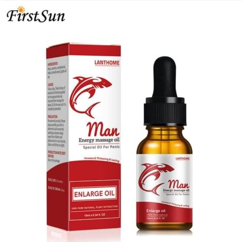Enlargement Oils Permanent Thickening Growth Pills Increase Liquid Oil Men Health Care Enlarge Massage 1pcs