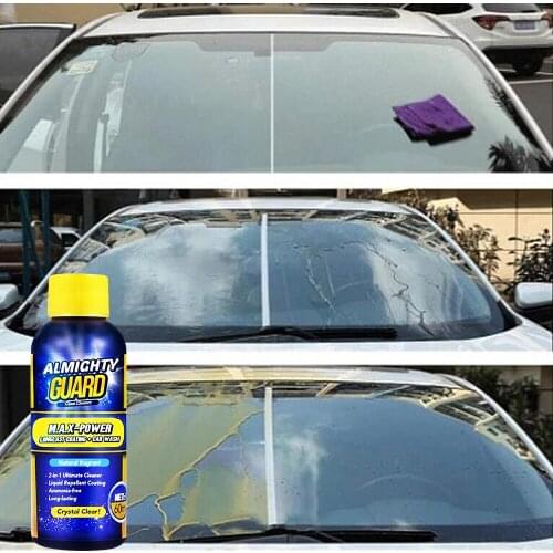 60ML Almighty Car Window Windshield Cleaner Long Lasting Heat Resist Spray Solid Wiper 0