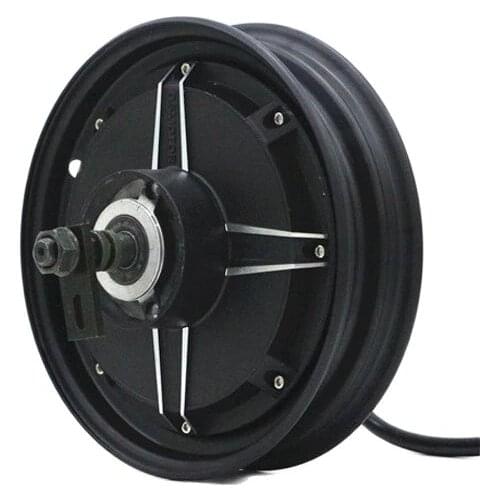 Free Shipping QS205 55H 4000W 72V 10inch Hub Motor V2 Type with Max Speed 100km/h