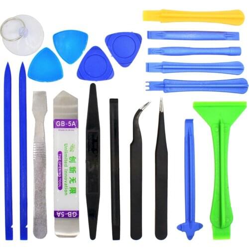HLZS-Professional Mobile Phone Repairing Opening Tools Tweezers Pry Spudger Tool Kit for iPhone 4s 5s 6s iPad Samsung Surface
