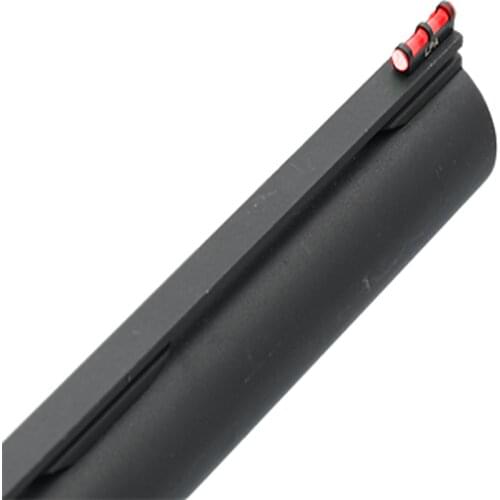 Red fiber optic sight point for shotgun-rifle, hunting weapons, great brightness, LPA brand