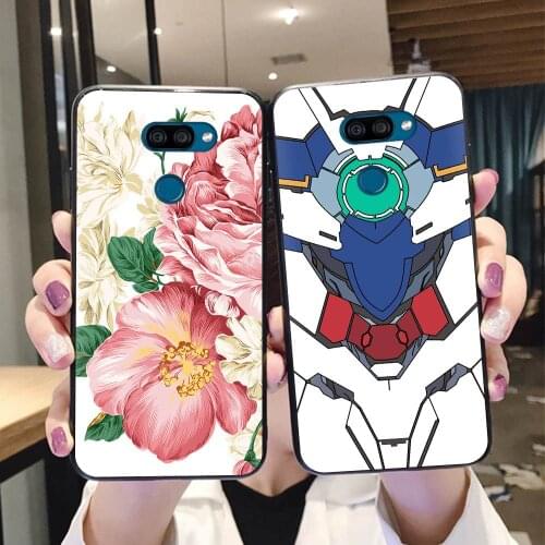 Fashion Silicone Phone Case For LG K40S Anti-knock Soft Case Original Black Case Cartoon New