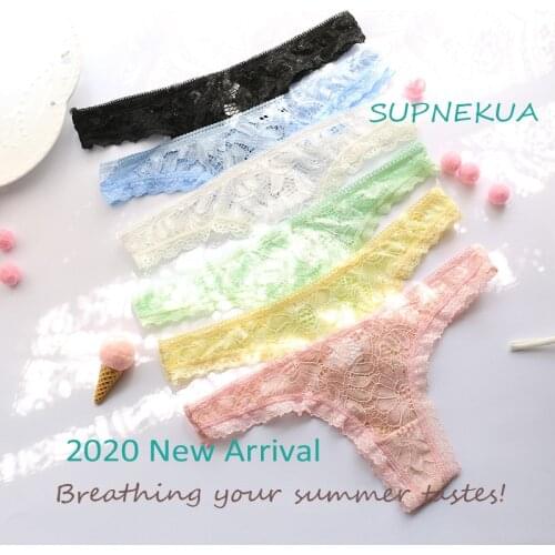 2021 New Girl Thongs Lace G String Teenage Underwear Panties Calcinhas Breathable Young Girls Lingerie Nightwear