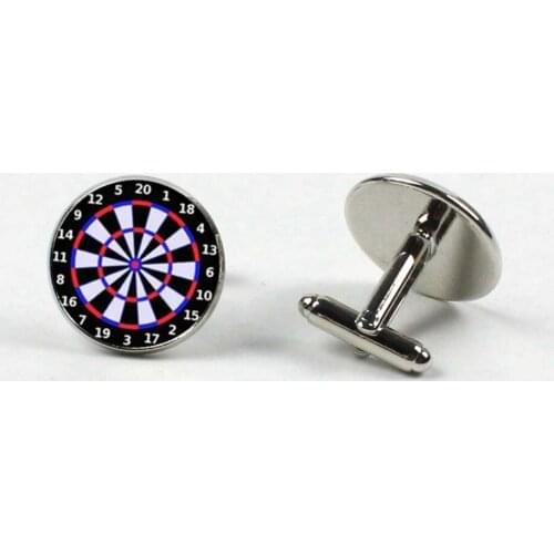 New charm dart board mens shirt cufflinks wedding gift jewelry cufflinks