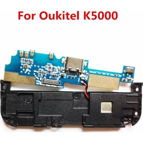 Original USB Board+Loud speaker Buzzer Ringer+Motor vibrator Replacement Accessories For Oukitel K5000 Phone