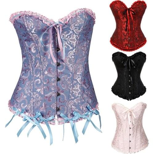 Simple Style Overbust Corset Sexy Women Bustier Corset Lingerie Tops Fashion Corset Bustier Corset Crop Tops Strapless