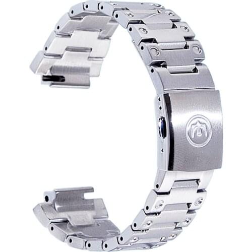 Stainless steel watchband DW5600 GW5000 GW-M5610 metal strap steel Bracelet