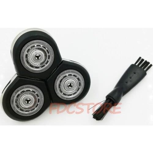 RQ12 replacement shaver heads for Philips RQ1250 RQ1260 RQ1280 RQ1290 RQ1150X RQ1160X RQ1180X RQ1185 RQ1050 RQ1060 + Clean brush