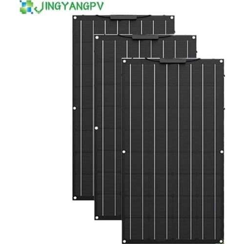 Solar Panel 100W 200W 300W 400W etfe Flexible Solar Panel With Monocrystalline Solar Cell 12V Battery Charger RV/Boat/Car