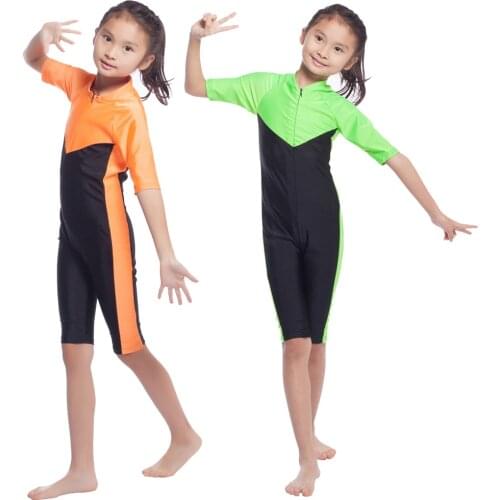 One Piece Suit Muslim Swimwear Burkini Modest Bathing Suit Islamic Swimsuit for Girls