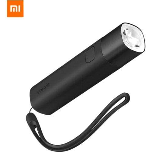 Xiaomi SOLOVE X3 LED Flashlight 3000mAh Mobile Emergency Power USB Multi-function Brightness Torch Outdoor Portable Lighting