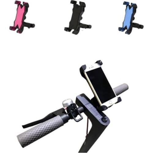 Electric Scooter Phone Mount Holder Universal Smartphone Clamp 360 Degree Rotatable For Xiaomi M365 Pro Scooter Accessories
