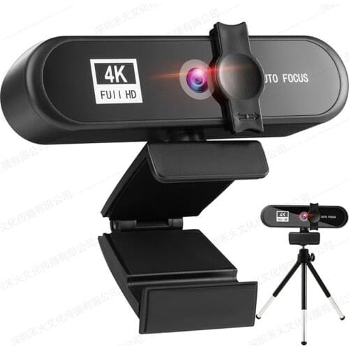 2K 4K Conference PC Webcam Autofocus USB Web Camera Laptop Desktop For Office Meeting Home With Mic 1080P HD Web Cam