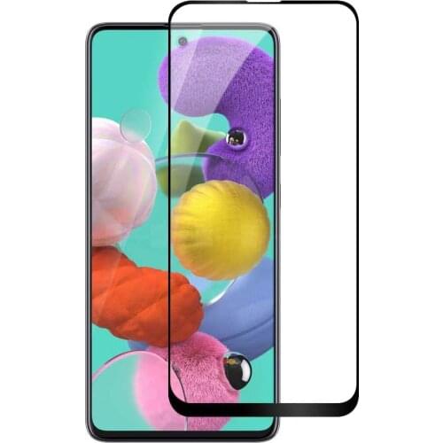[2 PACK ]Anti-Scratch Tempered Glass Full Coverage Film Protection Shield Screen Protector for Samsung Galaxy A51 A71 5G