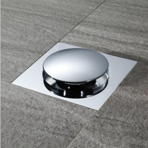 1pc Brass Bouncing Floor Drain Deodorant Insect-proof Bbathroom Floor Drain Bathroom Accessories