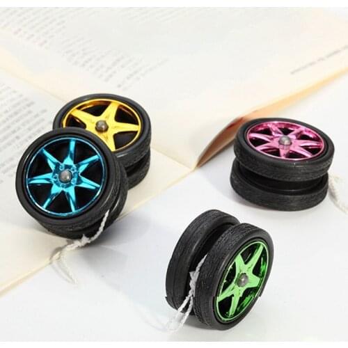 1Pcs Random Colour Fashion Classic YoYo Ball Luminous Toy Plastic Wheels Clutch Mechanism Yo-Yo Toys for Children Creative Toy