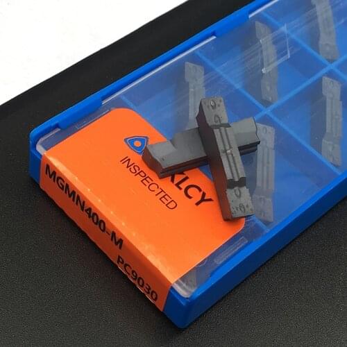 100% Original MGMN400 M PC9030 10pcs For High Quality Grooving Carbide Insert Turning Tools Metal Lathe CNC Grooving Inserts
