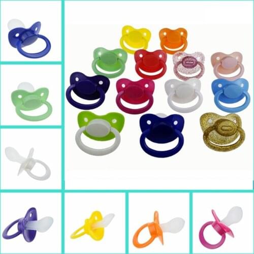 2018 Fashion Custom Big Size Silicone Adult Pacifier