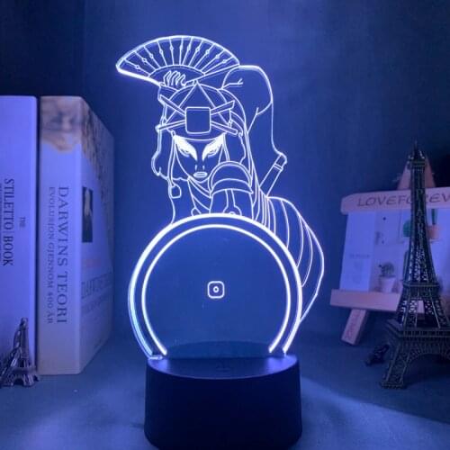 Avatar The Last Airbender Suki Lamp for Home Decor Birthday Gift Led Night Light Avatar Bedroom Decor Light Suki
