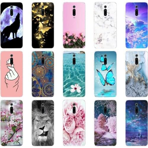 Case For Xiaomi Redmi Mi 9T Case Soft Silicon Phone Back Cover Case For Xiaomi Mi 9T PRO Protective Back