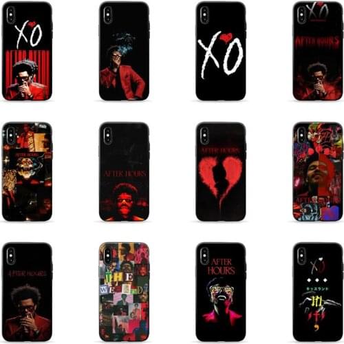 The Weeknd After Hours design Phone Case for iPhone 7 8 11 12 Pro X XS Max XR Samsung A S 10 20 30 50 70 Plus pro funda