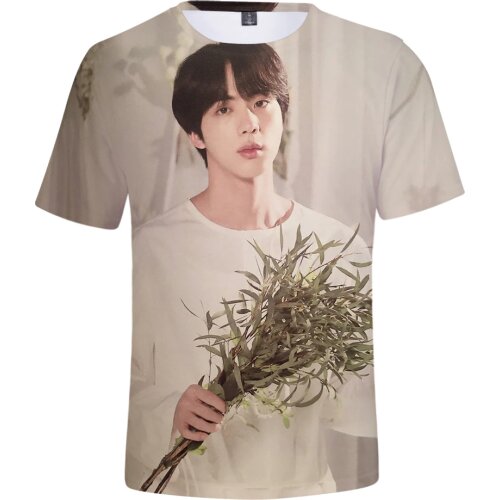 Korean Fashion Harajuku 3D Kpop T Shirt Men/women Streetwear Cartoon Print Kids Tee Shirt Femme Hip Hop Summer Children Tshirt