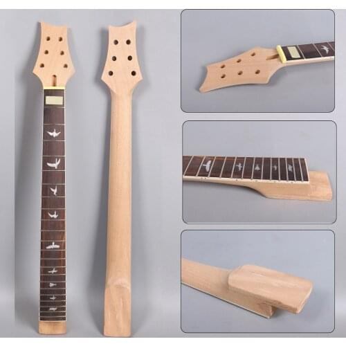 P1 Guitar Neck 22Fret 24.75in Mahogany Rosewood Fretboard replacement 25.5 Inch
