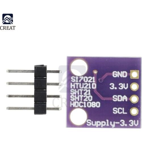 GY-213V-SHT20 SHT20 Temperature Humidity Sensor Breakout Board Module Transducers Diy Kit Electronic