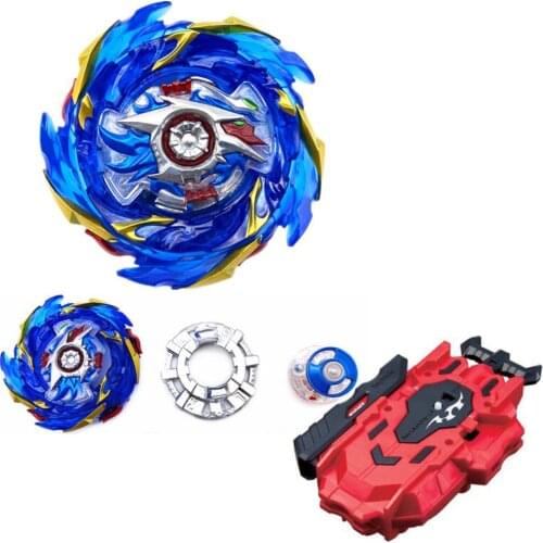B-X TOUPIE BURST BEYBLADE Spinning Top Superking Sparking B-174 LIMIT BREAK DX with Long String Sparking Launcher