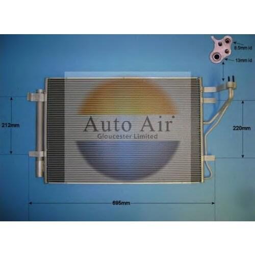 A/C AC Air Conditioning Condioner Condenser Radiator for KIA FORTE II TD CERATO KOUP TD 2.0 G4FC 976061M000 NISSENS 940296