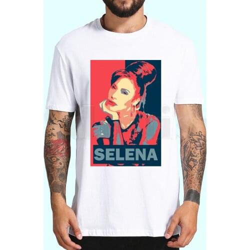 Selena Quintanilla Tshirts Men Fashion Summer T-shirts Tshirt Hip Hop Girl Printed Top Tees Streetwear Harajuku Funny