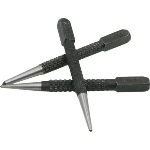 3pcs Center Punch Set Punch High-carbon Centering Alloy Steel Metal Wood Drilling Tool