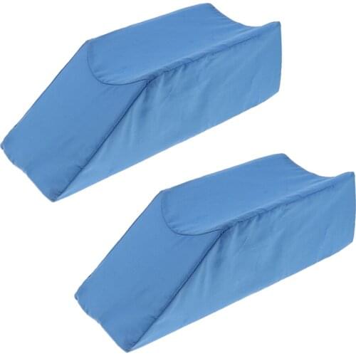 Elevation Pillow for Surgery, 2 Pack, Support Leg Ankle and Foot, Zipper Washable Cover