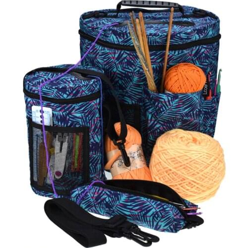 Storage Bag Crochet Knitting Accessory Sweater Needle Wool Yarn Organizer DIY Apparel Needlework Storage Sewing Tools Accessory