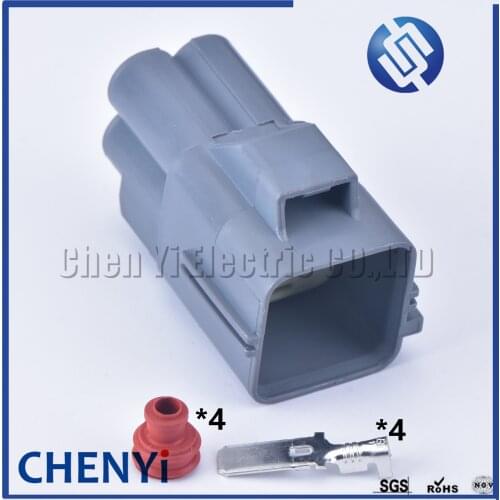 1 Sets 4 Pin male 7282-5595 Auto Motor Socket Connector Housing Waterproof Automotive Wire Harness Electric Plug 7283-5595-10