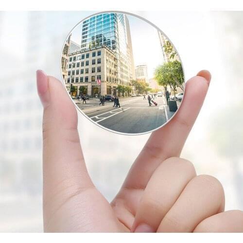 1pc HD wide-angle adjustable rear view convex mirror blind spot frameless mirror for Nissan Teana X-Trail Qashqai Livina Sylphy