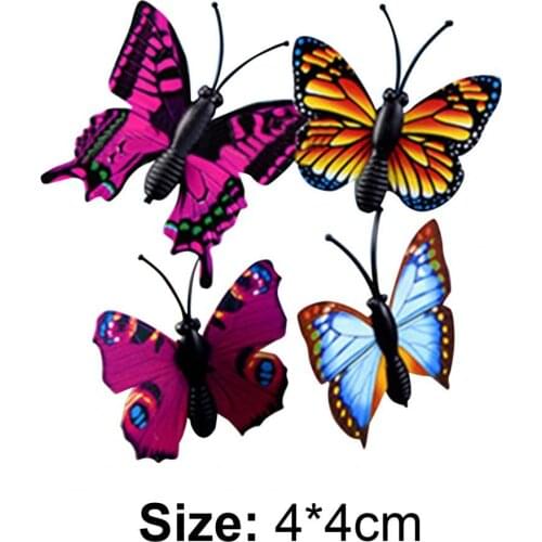 4Pcs Refrigerator Magnet Removable Corrosion Resistant DIY Exquisite Fridge Magnet for Refrigerator