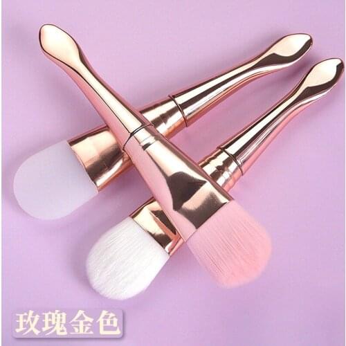 50pcs Fiber Mask Brush With Double-Headed Soft Hair Beauty Tools Facial Product Cosmetic Spa Cream Foundation Using