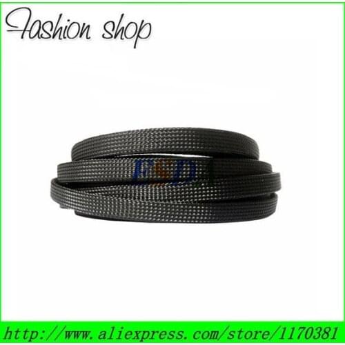 8mm High Tensile Cut and Abrasion Resistant Expandable Braided Sleeving- black