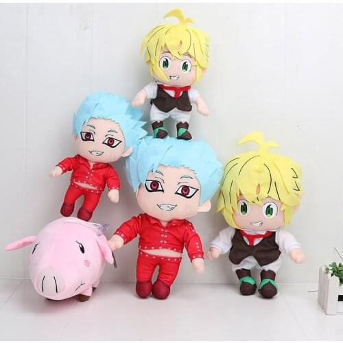 Anime The Seven Deadly Plush Toy Sins Meliodas Liones Nanatsu no Taizai Wrath Stuffed toys plush doll children