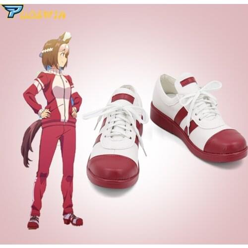 Anime Uma Musume: Pretty Derby Special Week Cosplay Shoes Boots Custom Made